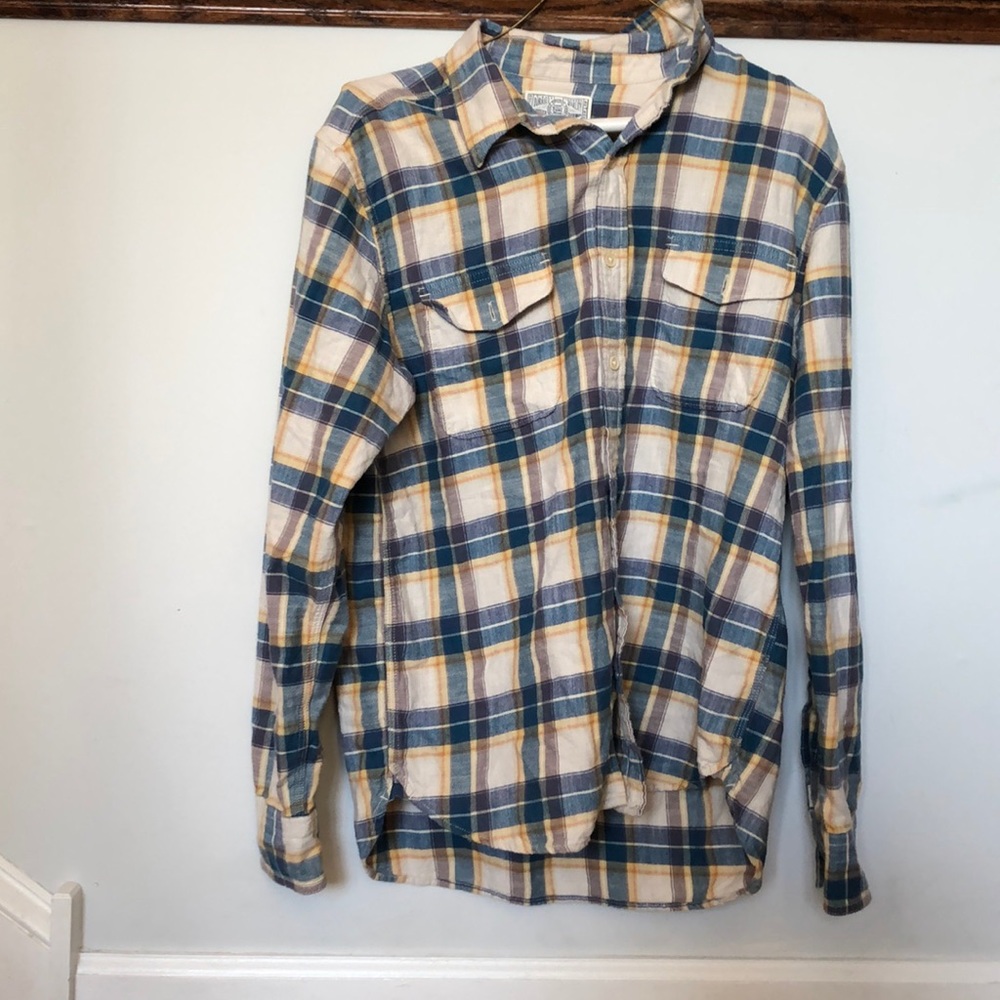 Plaid flannel lucky brand